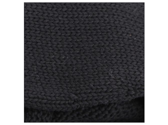 Sweater de gola redonda Acne Studios em algodão preto - vista 8