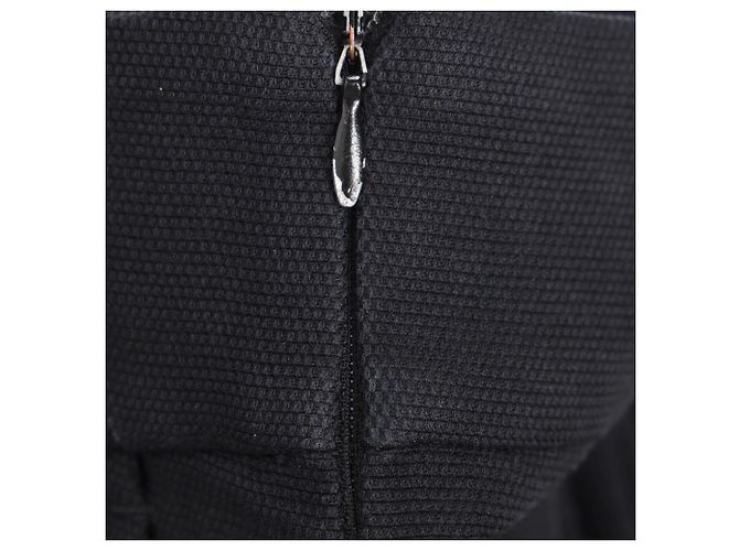 Dries Van Noten Hose aus schwarzer Wolle - Ansicht 5