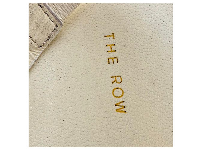 Sandali Meera in pelle The Row in pelle Cream Bianco Crudo - vista 12
