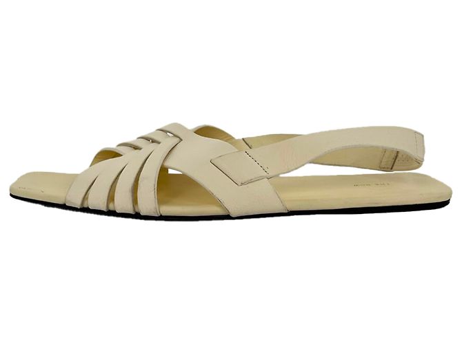Sandali Meera in pelle The Row in pelle Cream Bianco Crudo - vista 7