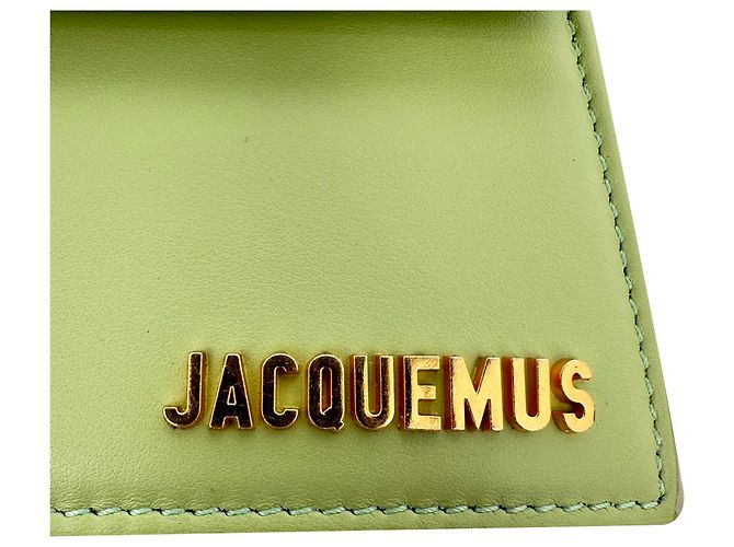 Borsa Jacquemus Large Le Chiquito in pelle di vitello verde Stampa python - vista 7