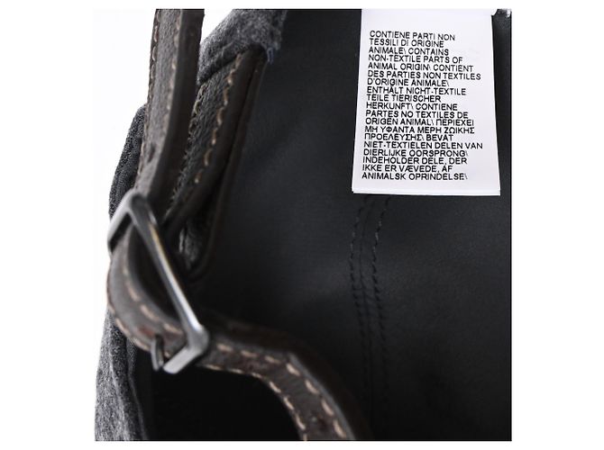 Brunello Cucinelli Flanell-Baseballkappe aus grauer Wolle - Ansicht 11