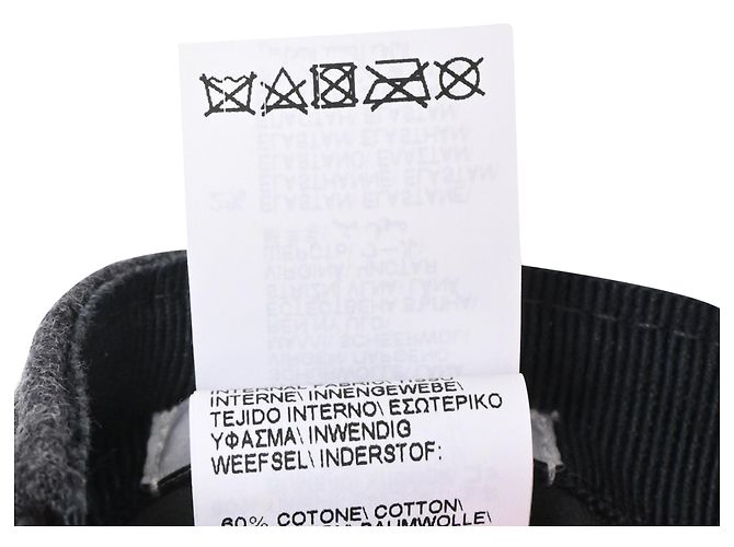 Brunello Cucinelli Flanell-Baseballkappe aus grauer Wolle - Ansicht 15