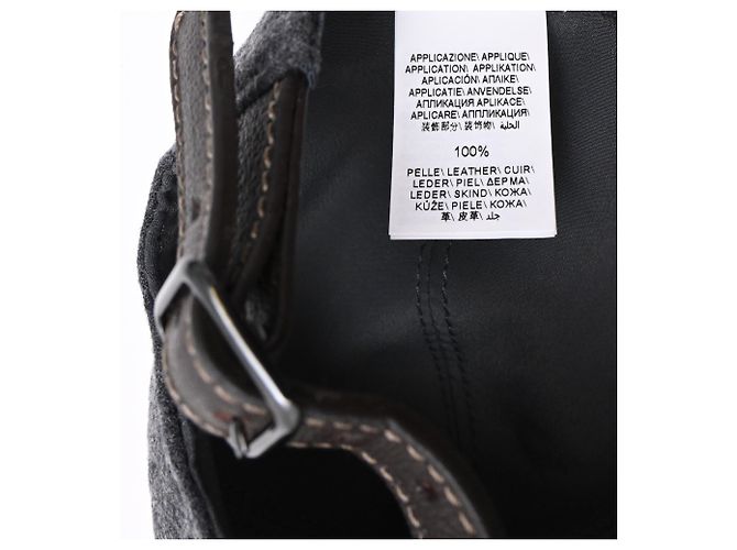 Brunello Cucinelli Flanell-Baseballkappe aus grauer Wolle - Ansicht 9
