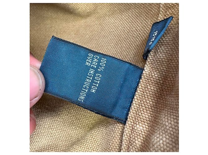 Short Vintage Polo by Ralph Lauren en coton marron Rouge - vue 5