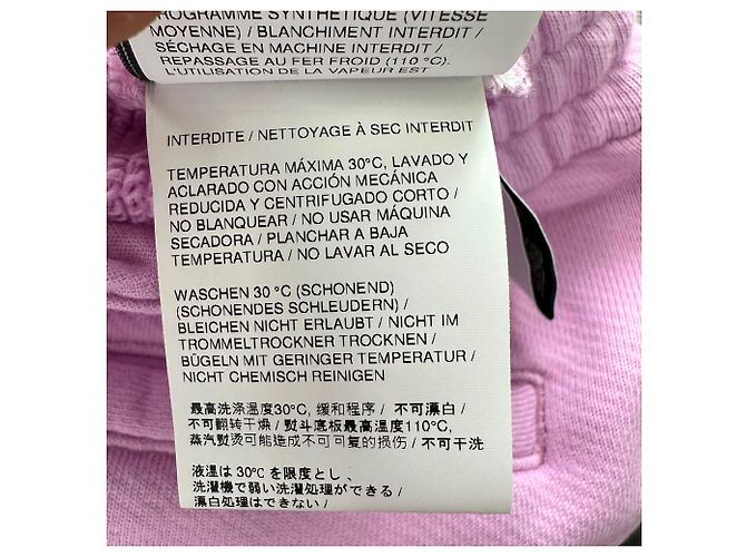 Off White Calças de jogging de perna reta Off-White Diag-Striped em algodão roxo - vista 10