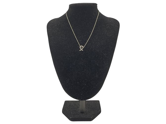 Tiffany & Co Colgante Tiffany Silver Sterling Paloma Picasso Loving Heart Plata - vista 2