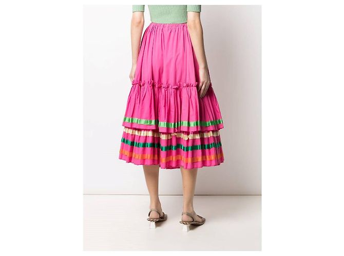 Autre Marque A.N.G.E.L.O. Vintage Cult Women's Skirts Rosa - vista 3
