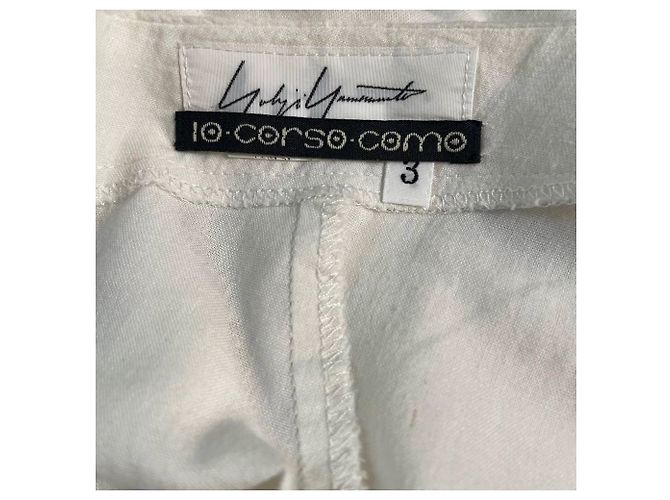 Yohji Yamamoto Gonna anni 2000 Blanco - vista 6