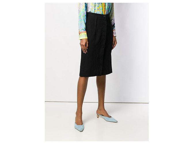 Lanvin Gonna anni 2000 Preto - vista 3