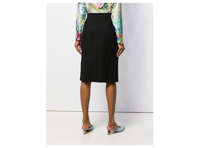 Lanvin Gonna anni 2000 Preto - vista 4