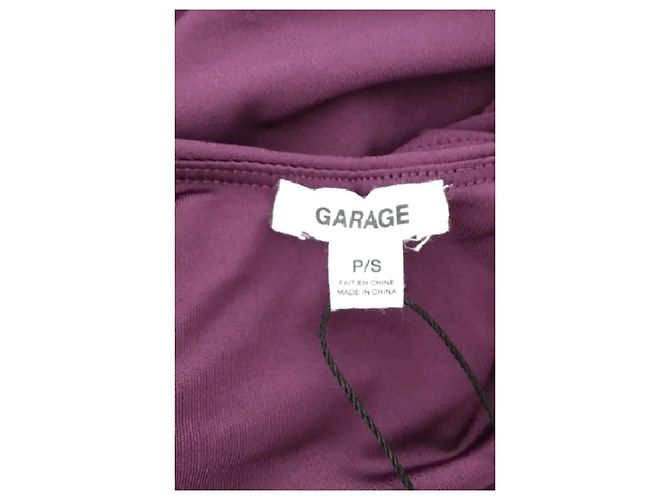 Autre Marque Top ajustado morado GARAGE Púrpura - vista 7