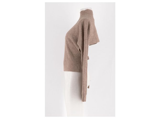 Autre Marque LE17SEPTEMBRRE Wollpullover Beige - Ansicht 5