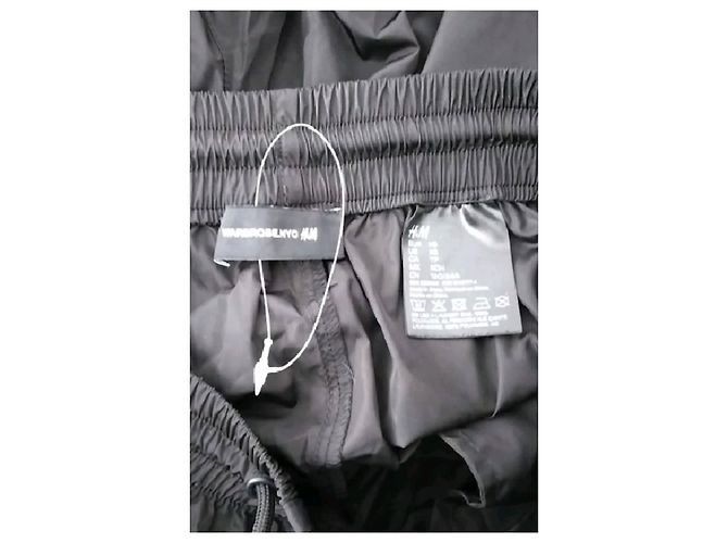Autre Marque Weite Hose, Boyfriend & Mom schwarz - Ansicht 5
