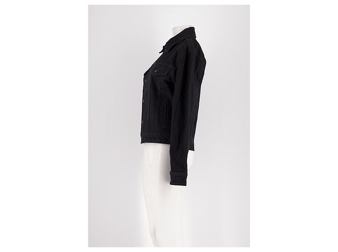 Chaqueta de algodón negra Nili Lotan Negro - vista 5