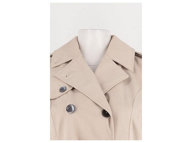 Thom Browne trench midi beige - vista 2