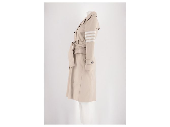 Thom Browne trench midi beige - vista 5