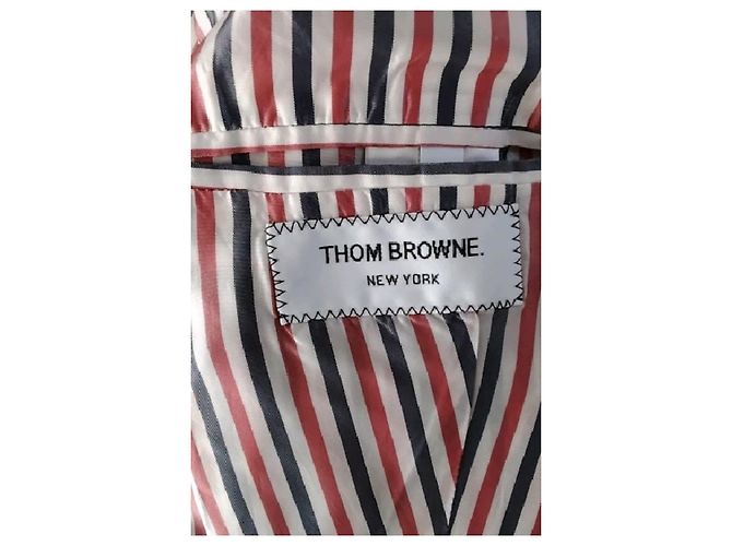 Thom Browne trench midi beige - vista 7