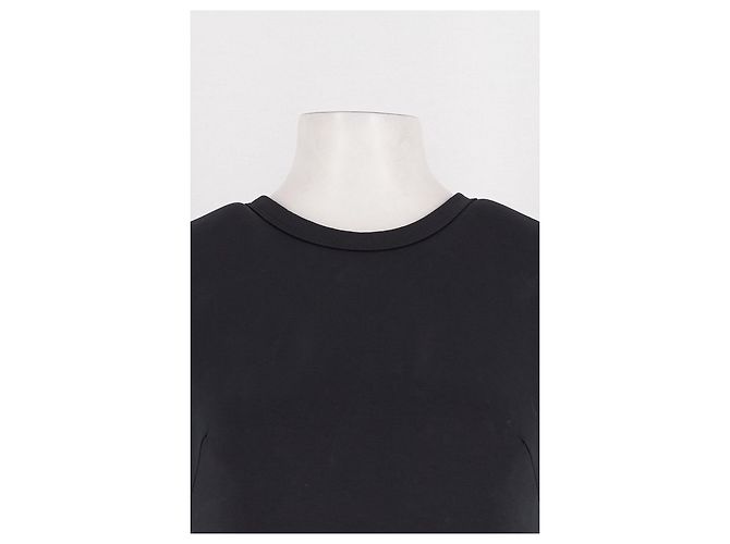 Autre Marque WARDROBE. NYC x H&M Baumwoll-Top schwarz - Ansicht 2