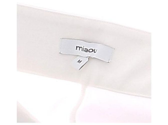 Autre Marque Pantaloni MIAOU Capri Cream Beige - vista 6
