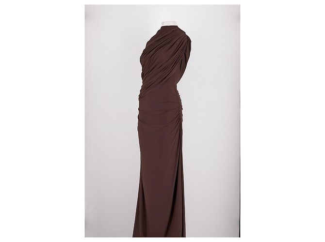 Autre Marque DEME Maxikleid braun - Ansicht 4