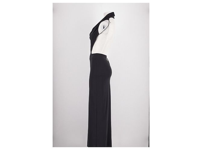 Autre Marque Vestido maxi negro AMAZUIN - vista 5