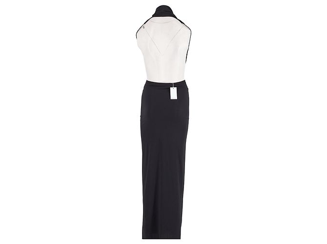 Autre Marque Vestido maxi negro AMAZUIN - vista 6