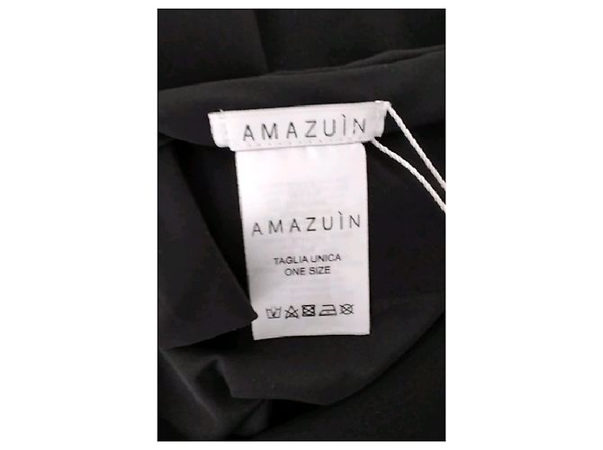 Autre Marque Vestido maxi negro AMAZUIN - vista 7