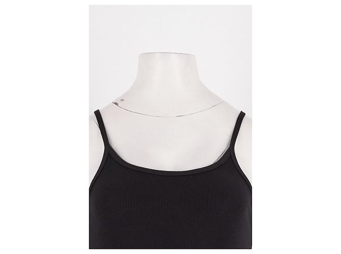 Autre Marque Vestido de algodón negro ETERNE XS - vista 2