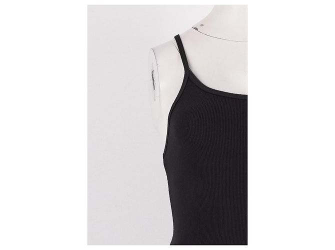 Autre Marque Vestido de algodón negro ETERNE XS - vista 3