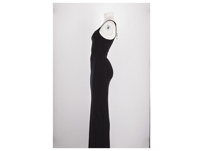 Autre Marque Vestido de algodón negro ETERNE XS - vista 5