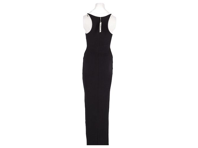 Autre Marque Vestido de algodón negro ETERNE XS - vista 6