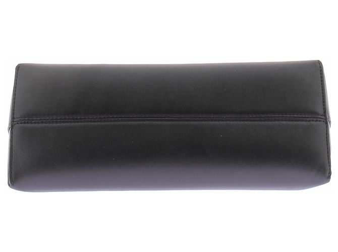 Autre Marque Schultertasche aus Leder "EILEEN" Schwarz - Ansicht 6