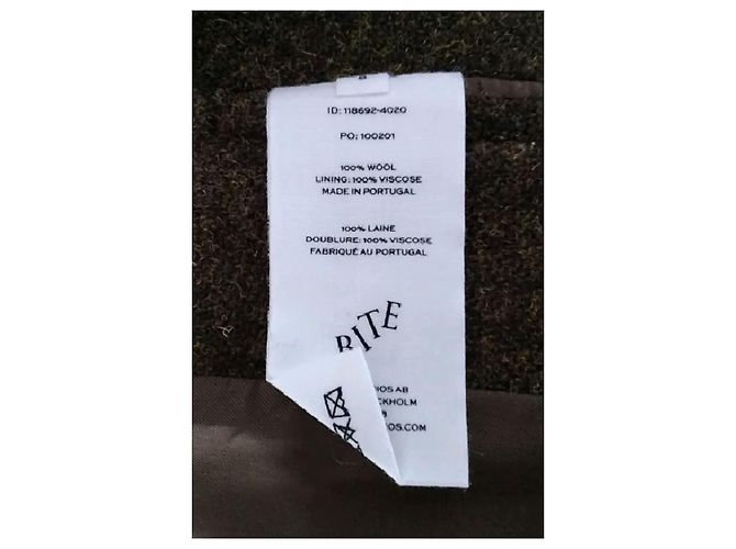 Autre Marque BITE Wollmantel braun - Ansicht 8