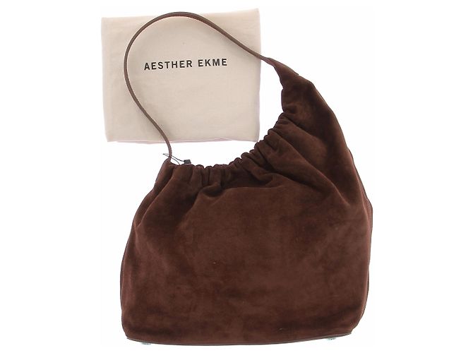 Autre Marque "Demi Lune Cloud" Tasche Braun - Ansicht 8