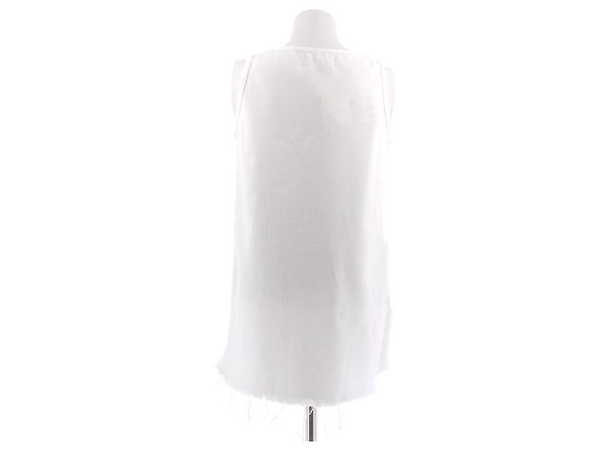 Autre Marque Camiseta blanca de algodón DARKPARK XS Blanco - vista 2
