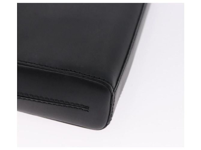 LOEWE Anagram Handtasche Leder Schwarz Silber - Ansicht 15