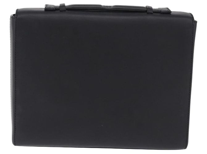 LOEWE Anagram Handtasche Leder Schwarz Silber - Ansicht 2