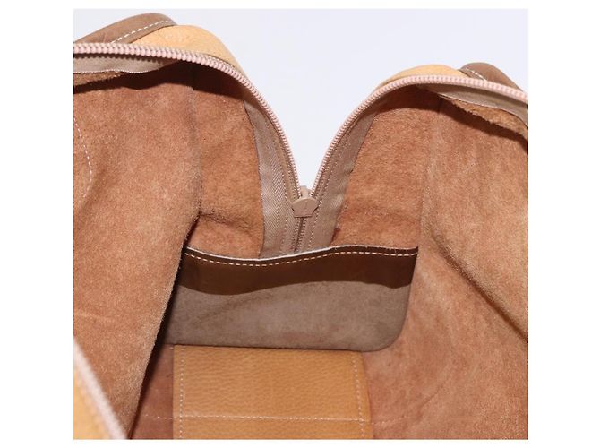 LOEWE Hand Bag Leather Beige Gold - vista 19