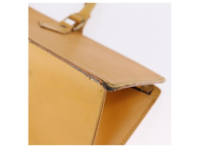 LOUIS VUITTON Epi Sac Triangle Hand Bag Yellow M52099 LV - vista 14