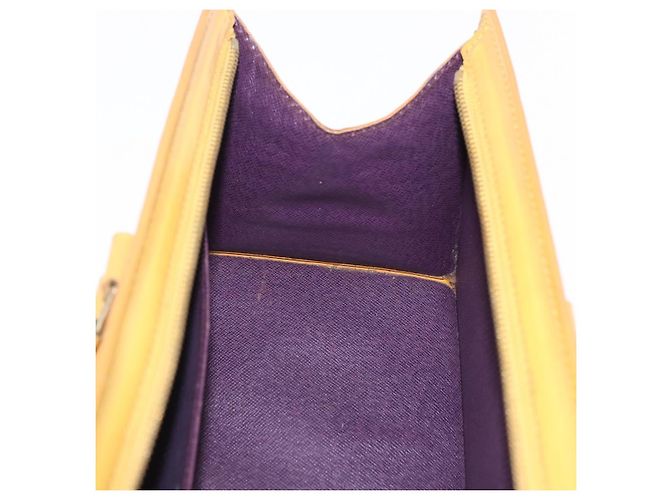 LOUIS VUITTON Epi Sac Triangle Hand Bag Yellow M52099 LV - vista 18