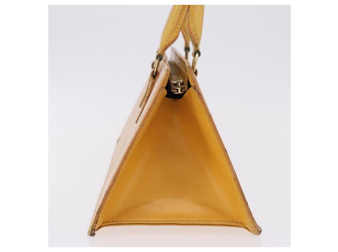 LOUIS VUITTON Epi Sac Triangle Hand Bag Yellow M52099 LV - vista 4