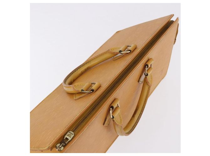 LOUIS VUITTON Epi Sac Triangle Hand Bag Yellow M52099 LV - vista 6