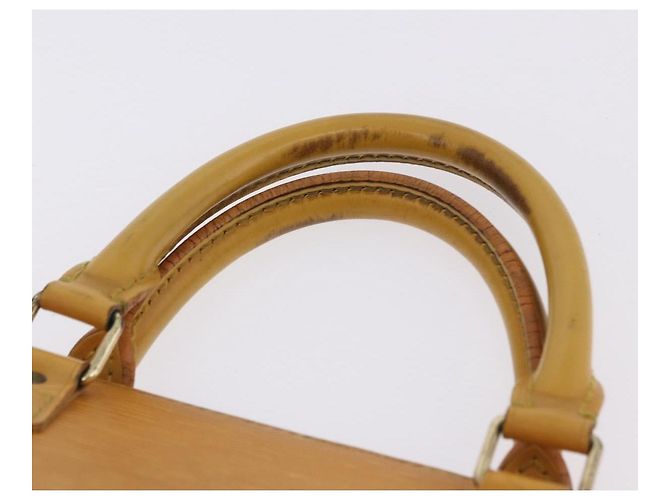 LOUIS VUITTON Epi Sac Triangle Hand Bag Yellow M52099 LV - vista 8