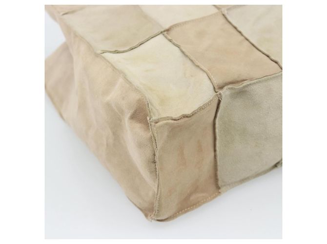 CHANEL Tote Bag Suede Beige CC - Ansicht 14