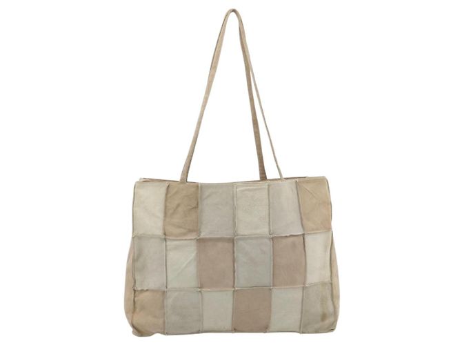 CHANEL Tote Bag Suede Beige CC - Ansicht 2
