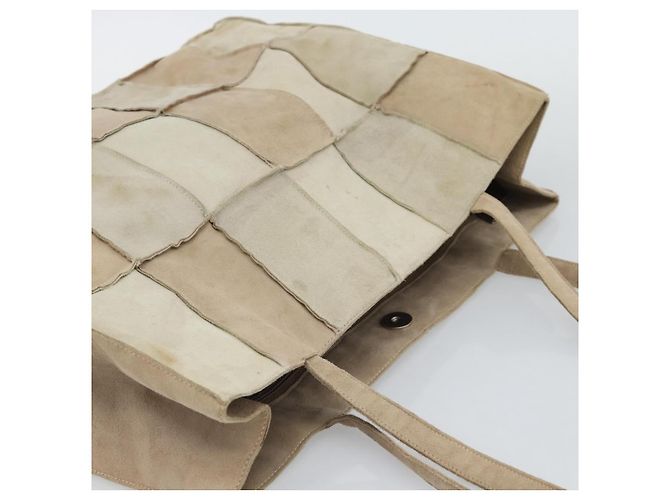 CHANEL Tote Bag Suede Beige CC - Ansicht 6