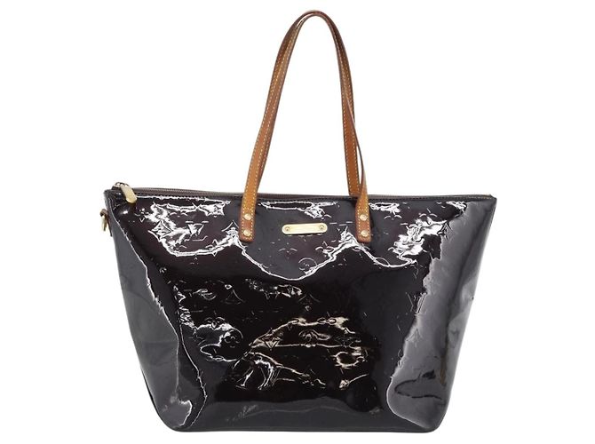 LOUIS VUITTON Monogram Vernis Bellevue GM Tote Bag Amarante M93589 - vista 2