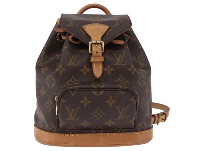 LOUIS VUITTON Monogram Montsouris PM Backpack M51137 LV - vista 2
