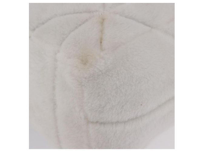 PRADA Tote Bag Fur White Silver - vista 10